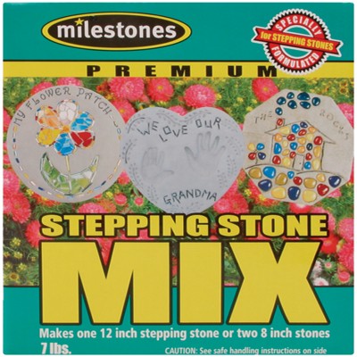 Milestones Premium Stepping Stone Mix 8lb Box   556485978